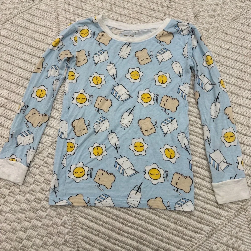 C17 Little‎ Sleepies Pajama Top Soft Milk Egg